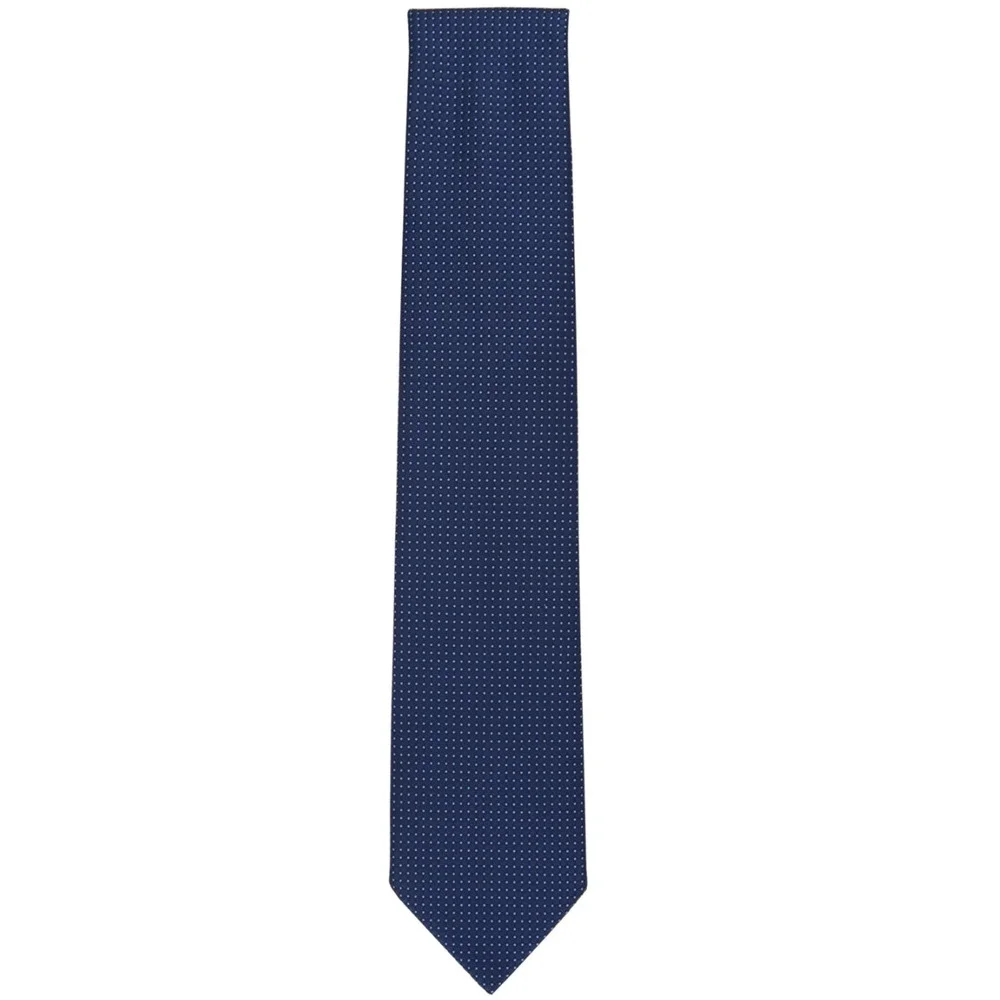 Club Room Men Waydale Solid Textured Tie Navy